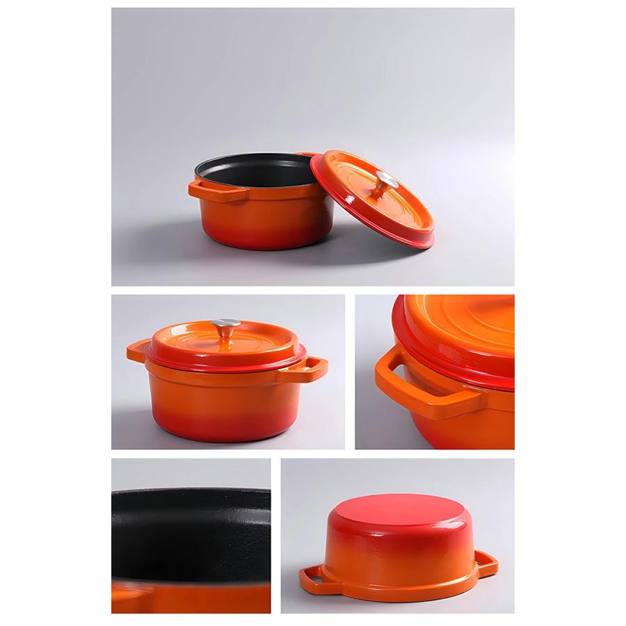 鋳物ホーロー鍋 22cm 24cm 26cm ココット 鍋 コージークック 鋳物