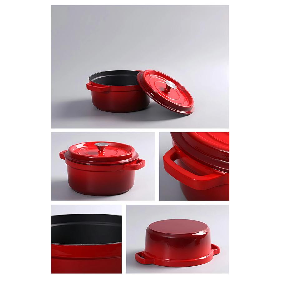 鋳物ホーロー鍋 22cm 24cm 26cm ココット 鍋 コージークック 鋳物