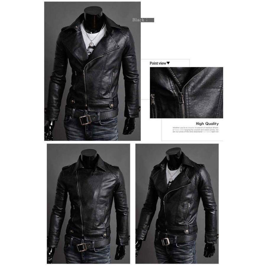 安い購入 レザージャケット メンズ 開襟 革ジャケット Pu ライダースジャケット バイクジャケット 春 夏 秋 冬 フェイクレザージャケット アウター 3シーズン 期間限定特価 Www Thedailyspud Com