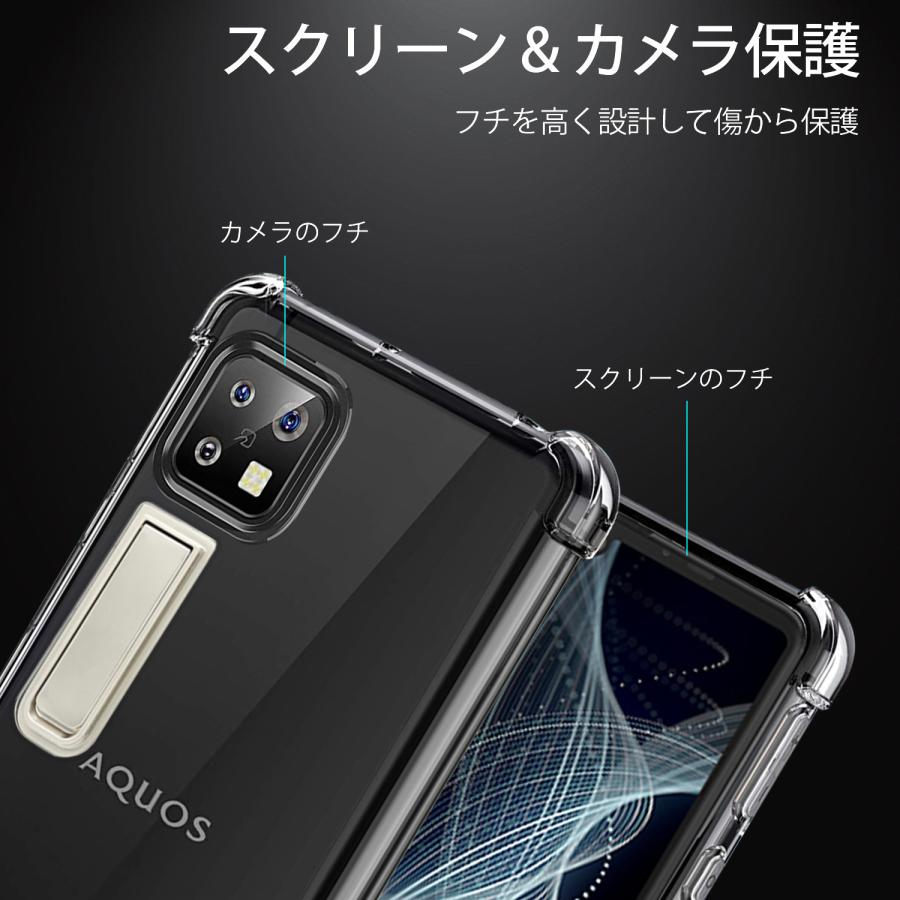 aquos sense4 sh-41a ケース aquos sense4 basic ケース aquos sense4 lite ケース SH-53A スマホケース SHG03 携帯ケース スタンド機能 スマホ ショルダー｜icovercase｜06