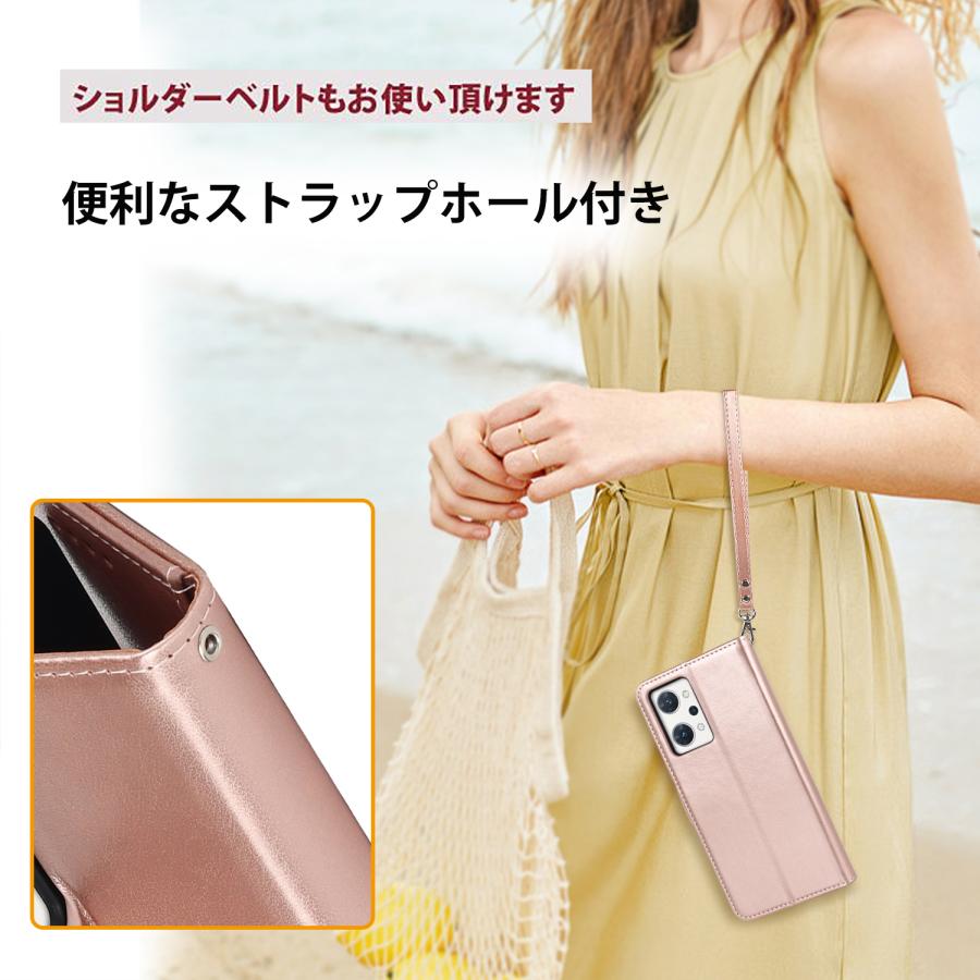 oppo reno9 a ケース 手帳型 携帯ケース oppo reno9 a oppo reno7 a ケース 手帳型 スマホケース ショルダー オッポ リノ セブンカード収納 耐衝撃 | iCoverCase | 12