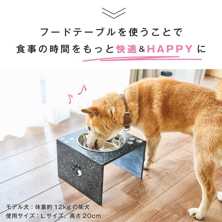 りあフードスタンド、フードテーブル、餌台、ご飯台、餌入れ、水入れ、犬 食器台 フードテーブル 餌台 餌入れ 犬 ご飯 ずっと使える