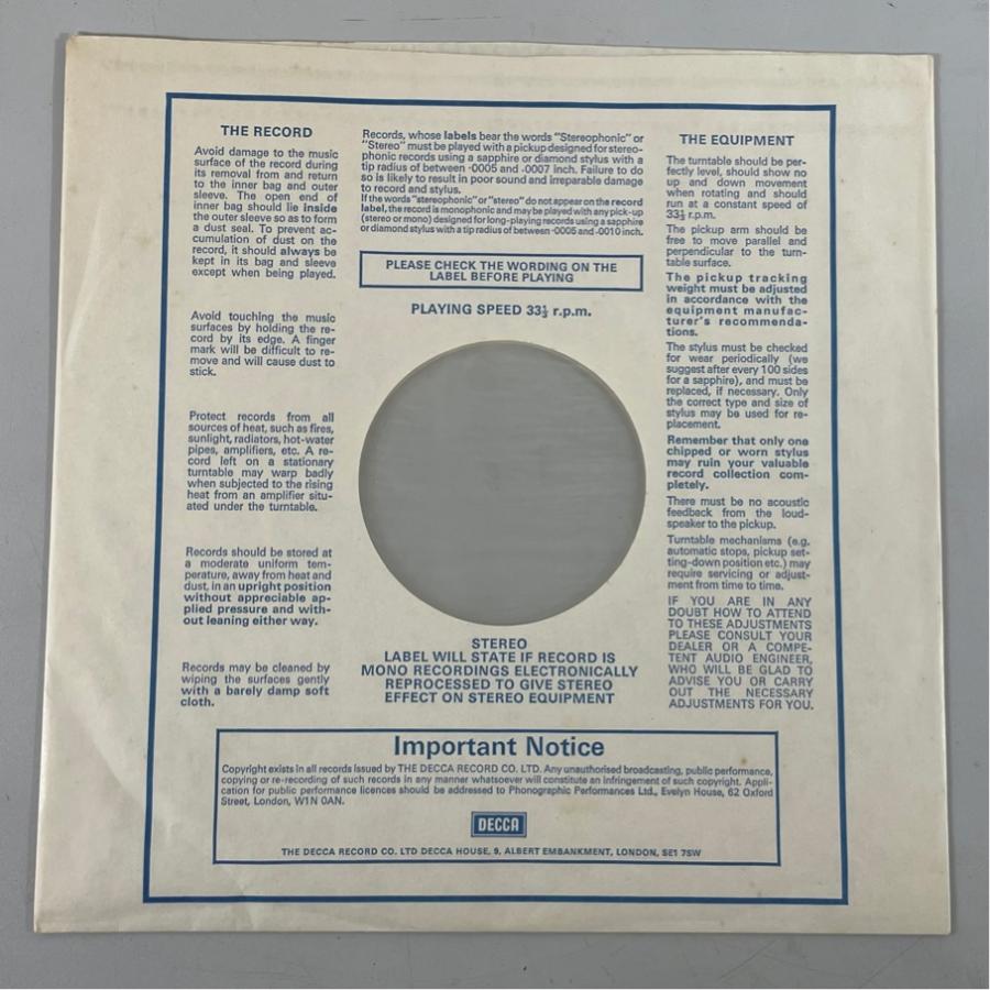 英DECCA SXL.6746 アリシア・デ・ラローチャ ラフマニノフ ピアノ協奏曲第3番 洗浄済 LP |  | 04