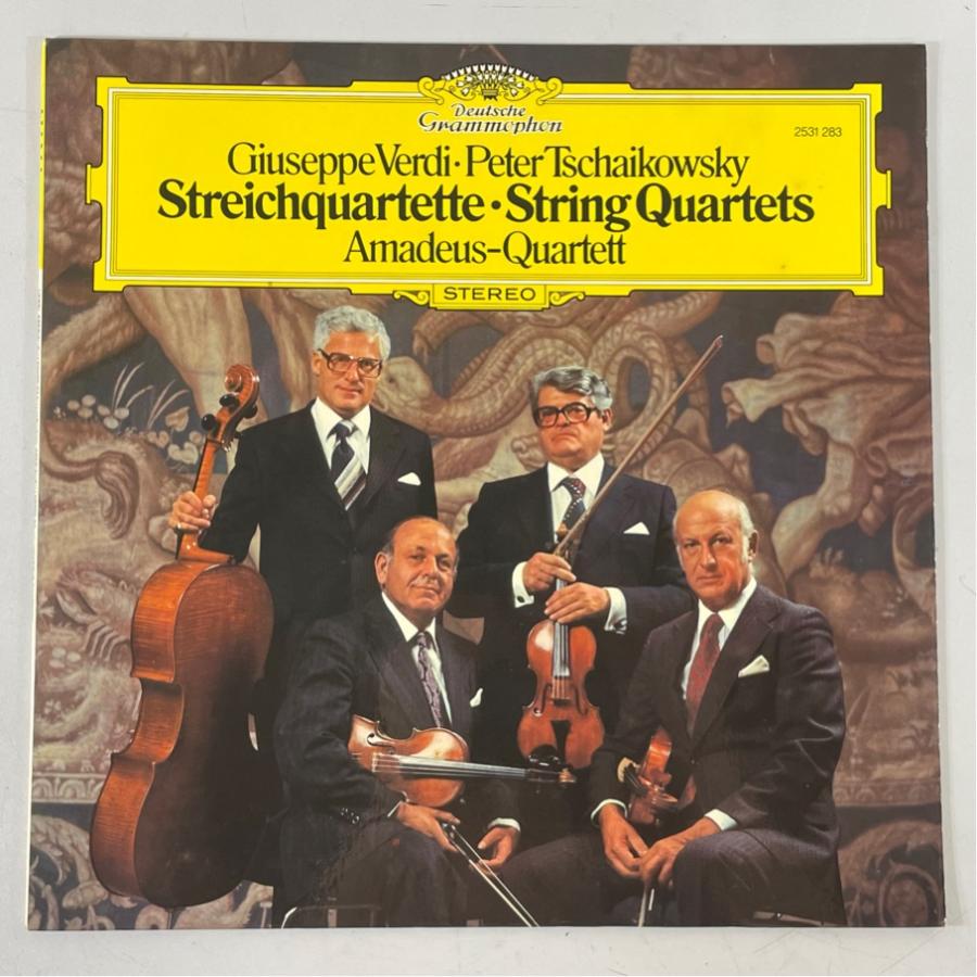 西独DG 2531 283 アマデウス四重奏団 ヴェルディ＆チャイコフスキー 1番 洗浄済 LP | 