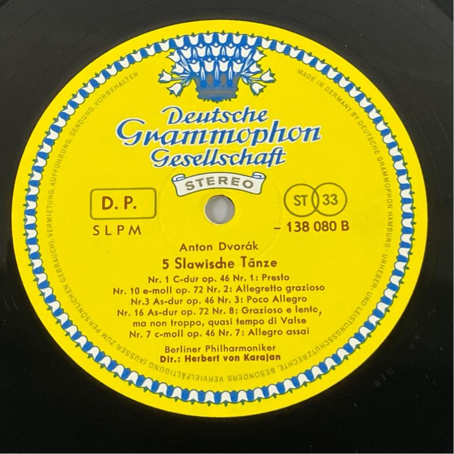 独DGG 138080 カラヤン ブラームス ドヴォルザーク 舞曲集 洗浄済 LP |  | 03