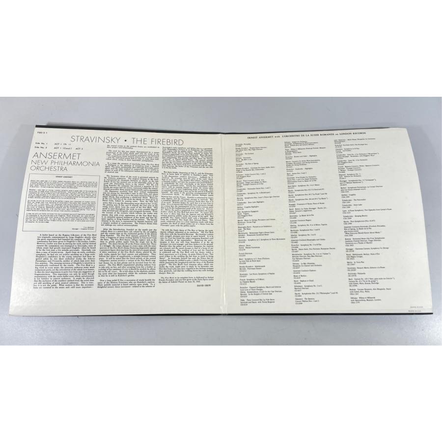 英LONDON FBD-S-1 アンセルメ メモリアル・アルバム ラスト録音 洗浄済 2LP |  | 02