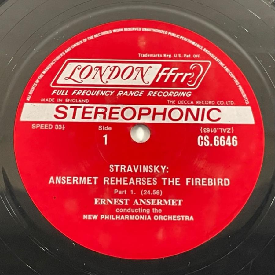 英LONDON FBD-S-1 アンセルメ メモリアル・アルバム ラスト録音 洗浄済 2LP |  | 05