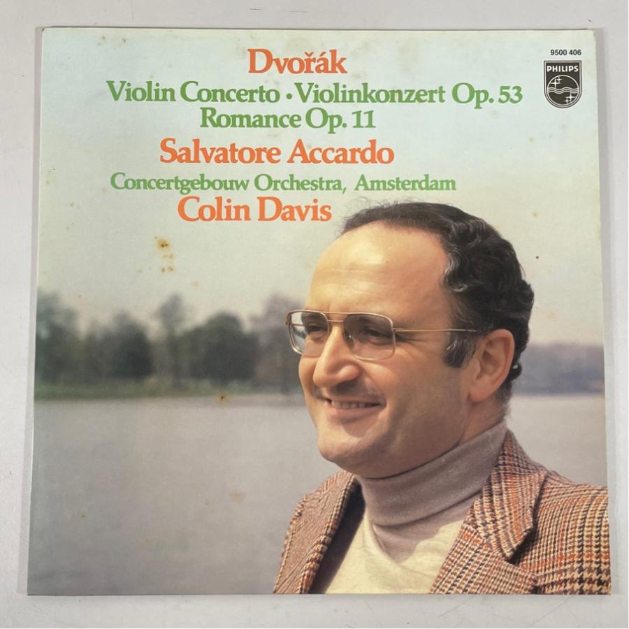 蘭PHILIPS 9500406 アッカルド ドヴォルザーク ヴァイオリン協奏曲 ロマンス コリン・ディヴィス 洗浄済 LP | 