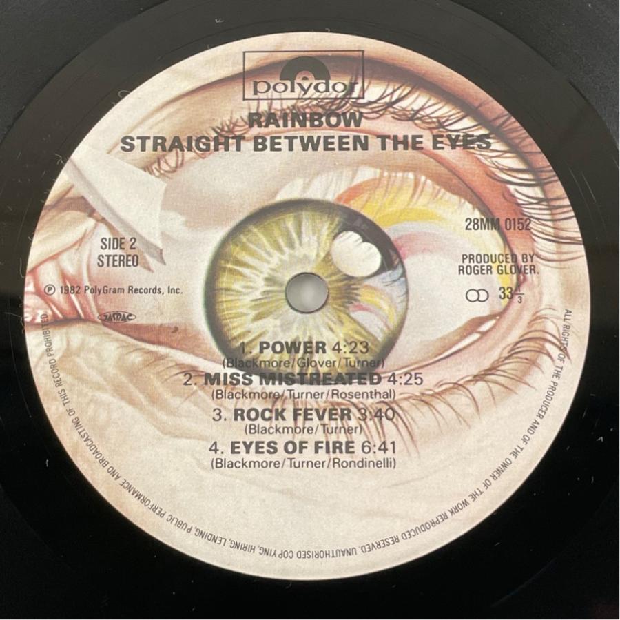 28MM 0152 レインボー 闇からの一撃 Rainbow Straight Between The Eyes 洗浄済 LP |  | 03