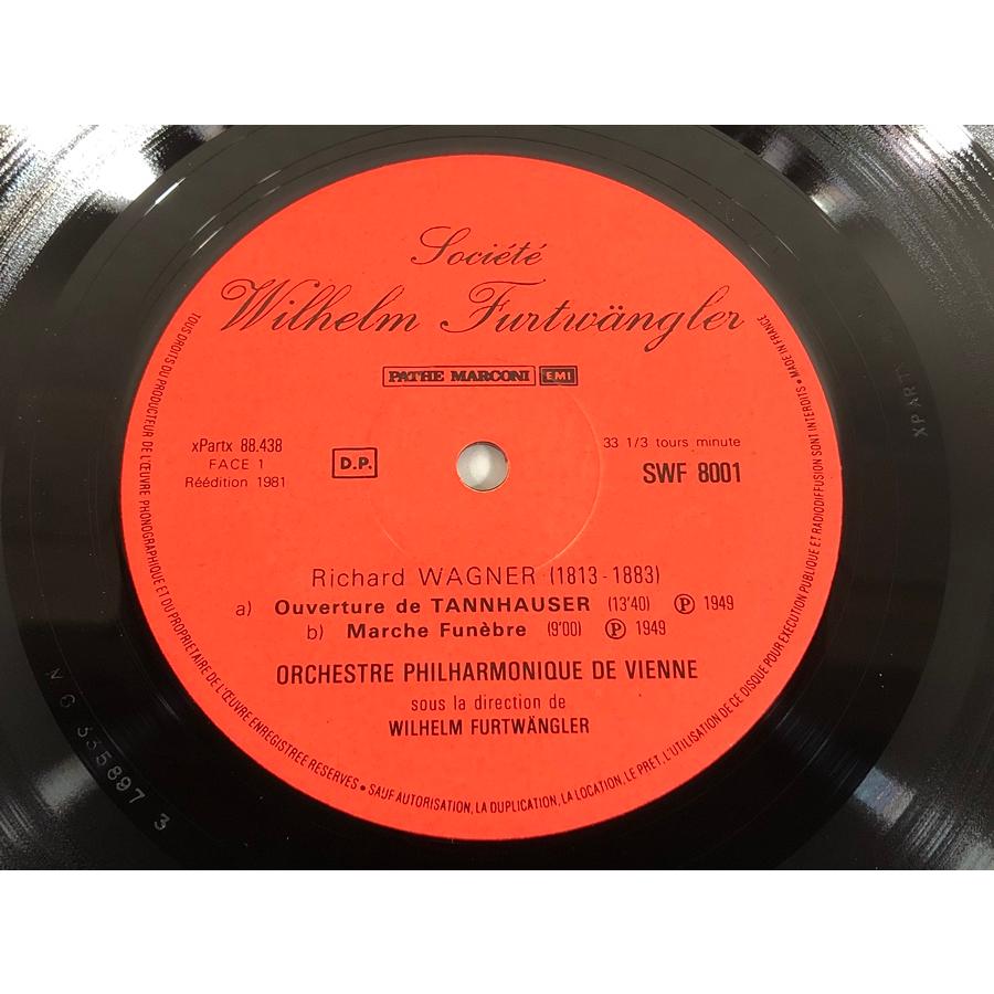 LP 仏フルトヴェングラー協会 ワーグナー オペラ序曲 SWF8001 洗浄済 |  | 02