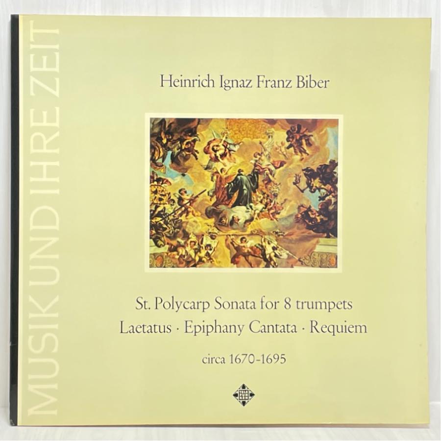 独TELEFUNKEN 黒金 SAWT9537-A ビーバー 作品集 聖ポリカルピ・ソナタ 他 アーノンクール 洗浄済 LP | 