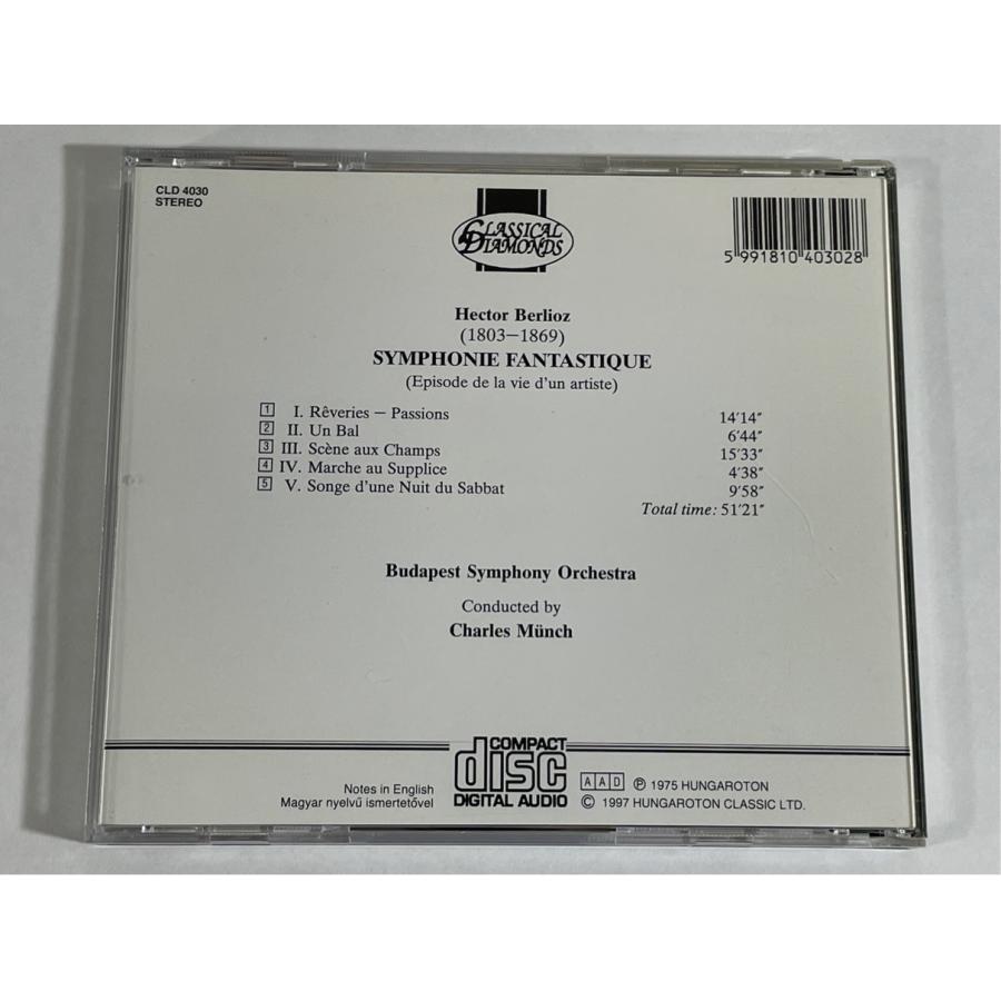 ベルリオーズ 幻想交響曲 ミュンシュ ブダペストso HUNGAROTON CLD 4030 CD |  | 01