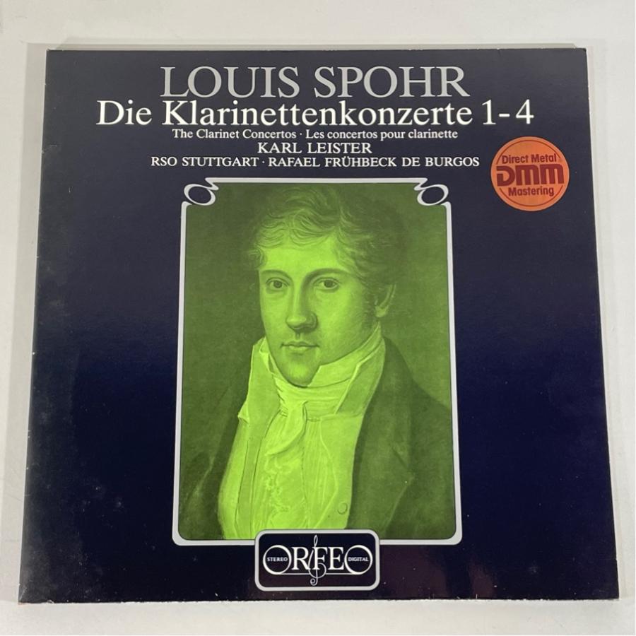 独ORFEO S088842H シュポア クラリネット協奏曲 全4曲 カール・ライスター 洗浄済 2LP | 