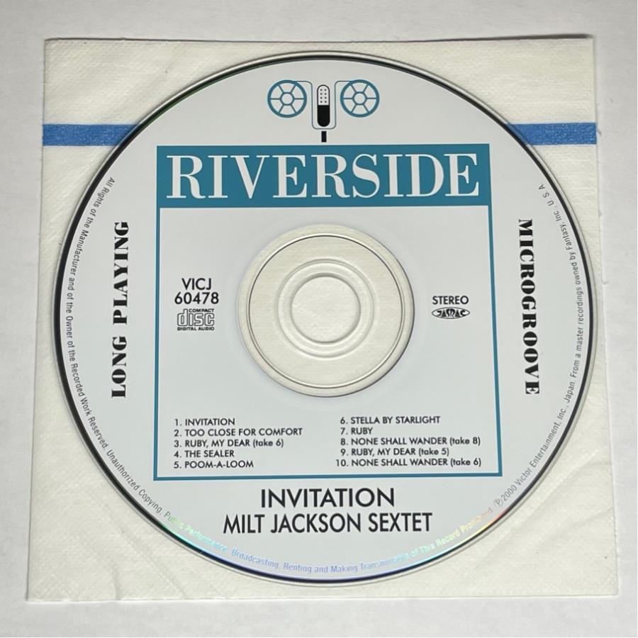 インヴィテイション ミルト・ジャクソン シュリンク帯付 ジャズ 紙ジャケ VICJ-60478 20bit K2 CD |  | 02