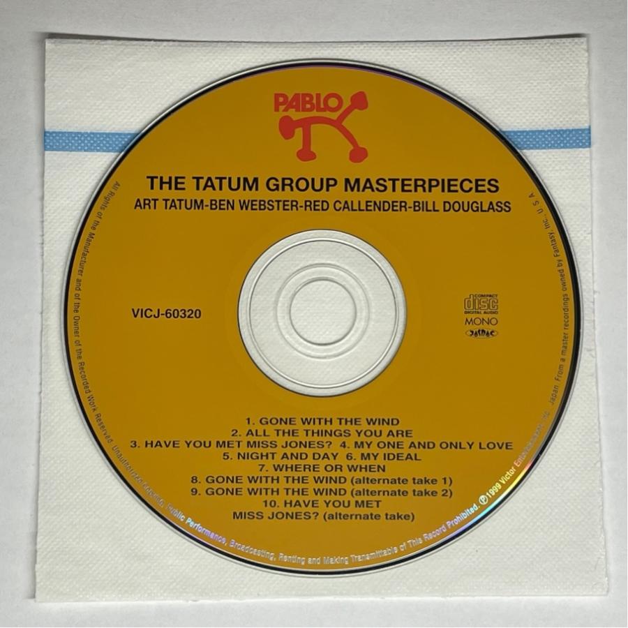 アート・テイタム ベン・ウェブスター+３ 帯付 ジャズ 紙ジャケ VICJ-60320 20bit K2 CD |  | 02