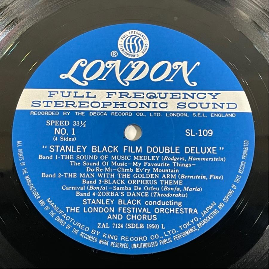 SL109-10 Stanley Black 帯あり スタンリー・ブラック・ フィルム・ダブル・デラックス 洗浄済 2LP |  | 03