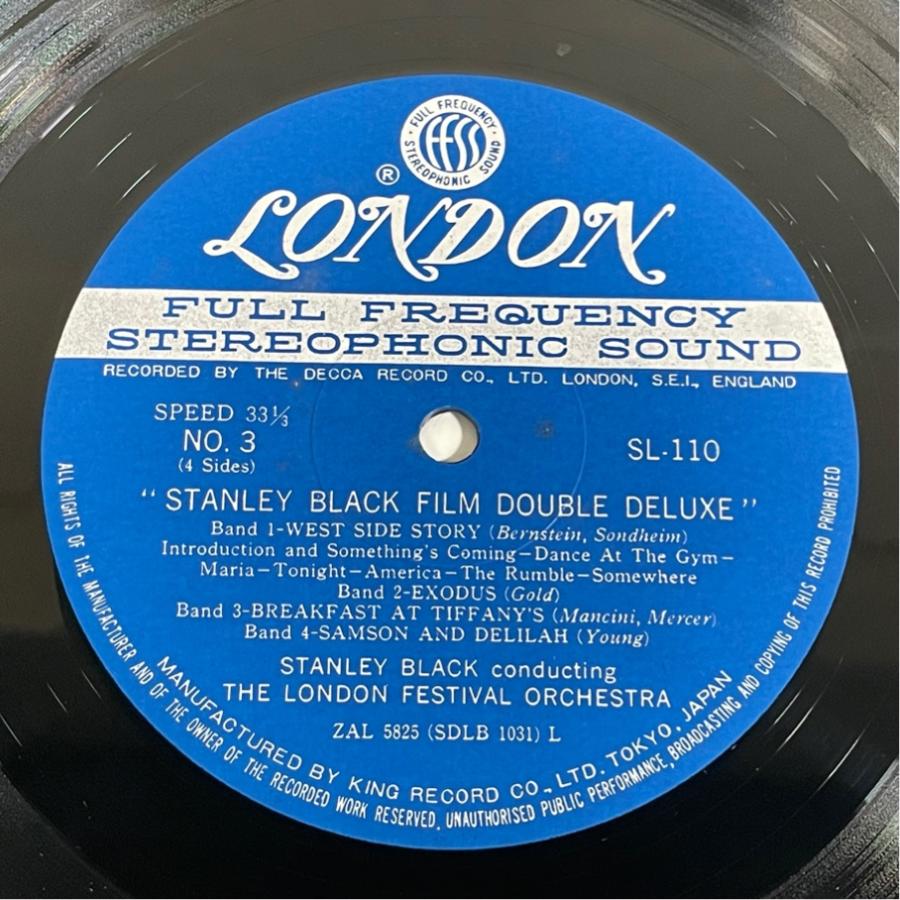 SL109-10 Stanley Black 帯あり スタンリー・ブラック・ フィルム・ダブル・デラックス 洗浄済 2LP |  | 05