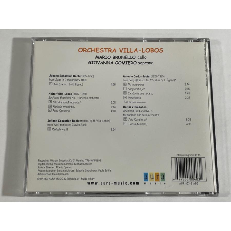 ブルネロ＆オーケストラ ヴィラ＝ロボス ブラジル風バッハ１番・５番ほか aura盤 AUR403-2DDD CD |  | 01