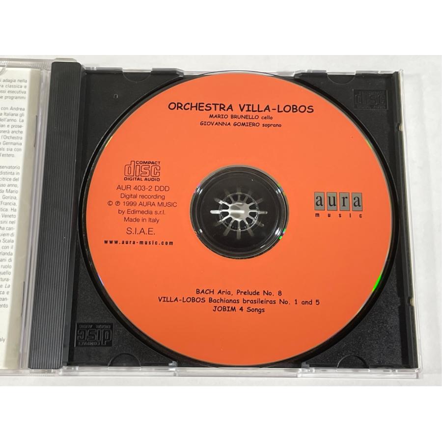 ブルネロ＆オーケストラ ヴィラ＝ロボス ブラジル風バッハ１番・５番ほか aura盤 AUR403-2DDD CD |  | 02