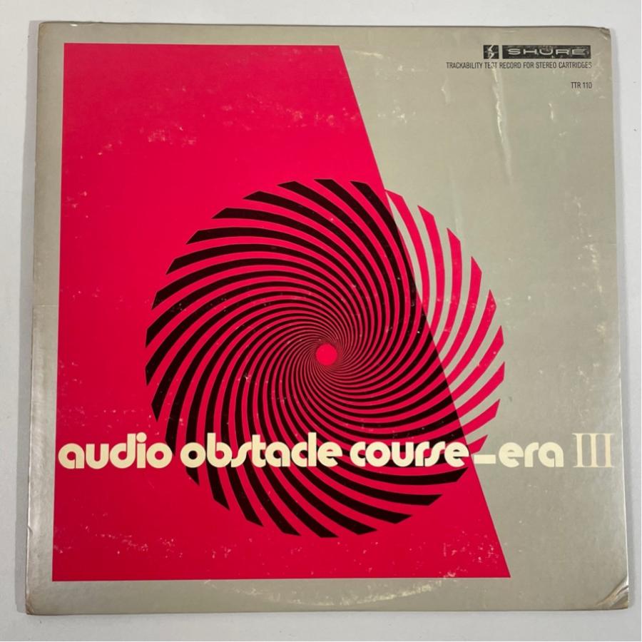 SHURE 米オリジ TTR-110 高音質テスト・レコード！An Audio Obstacle Course-Era III 日本語解説付き  洗浄済 LP | 