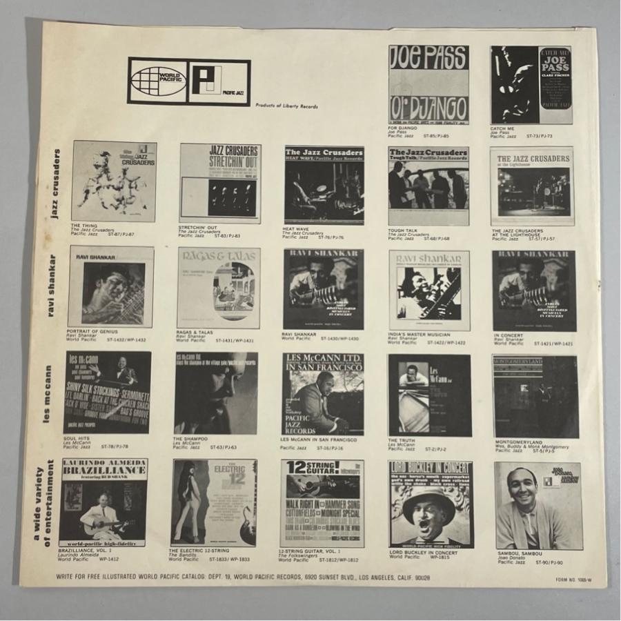 US盤 WORLD PACIFIC WPS-21853  BUD SHANK GIRL IN LOVE 洗浄済 LP |  | 04