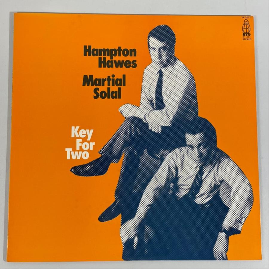 国内盤 YX-2011 HAMPTON HAWES MARTIAL SOLAL キー・フォー・トゥ 洗浄済 LP | 