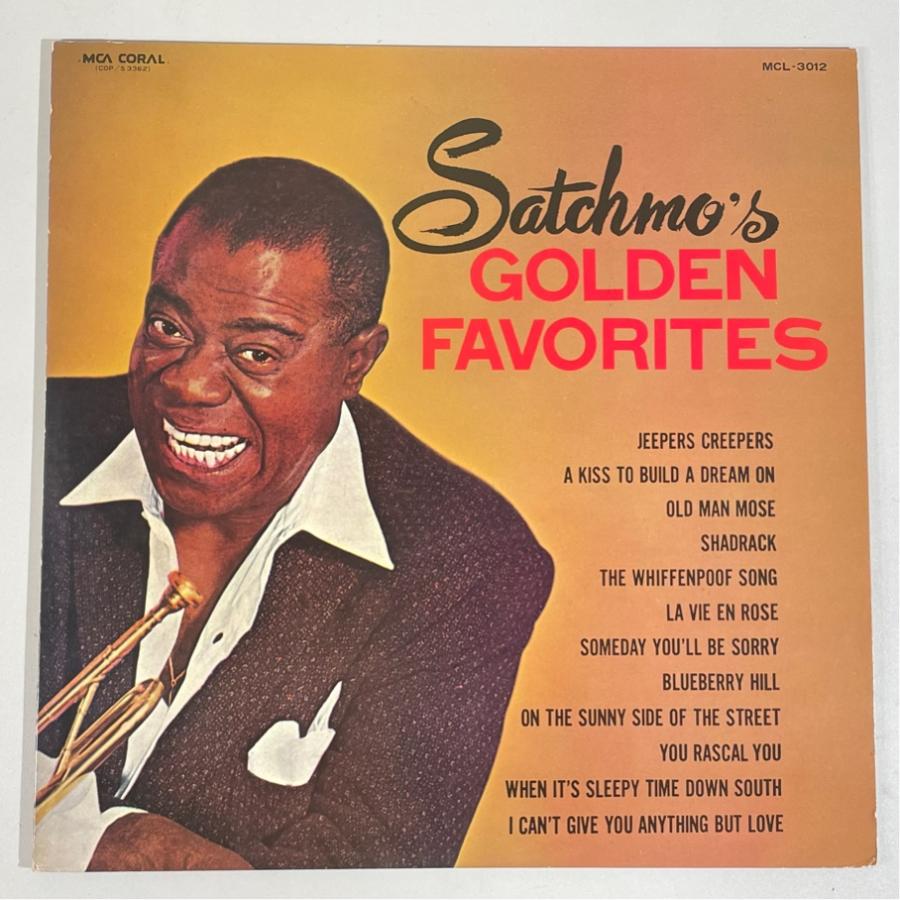 MCL-3012  Louis Armstrong Satchmo's Golden Favorites 洗浄済 LP | 