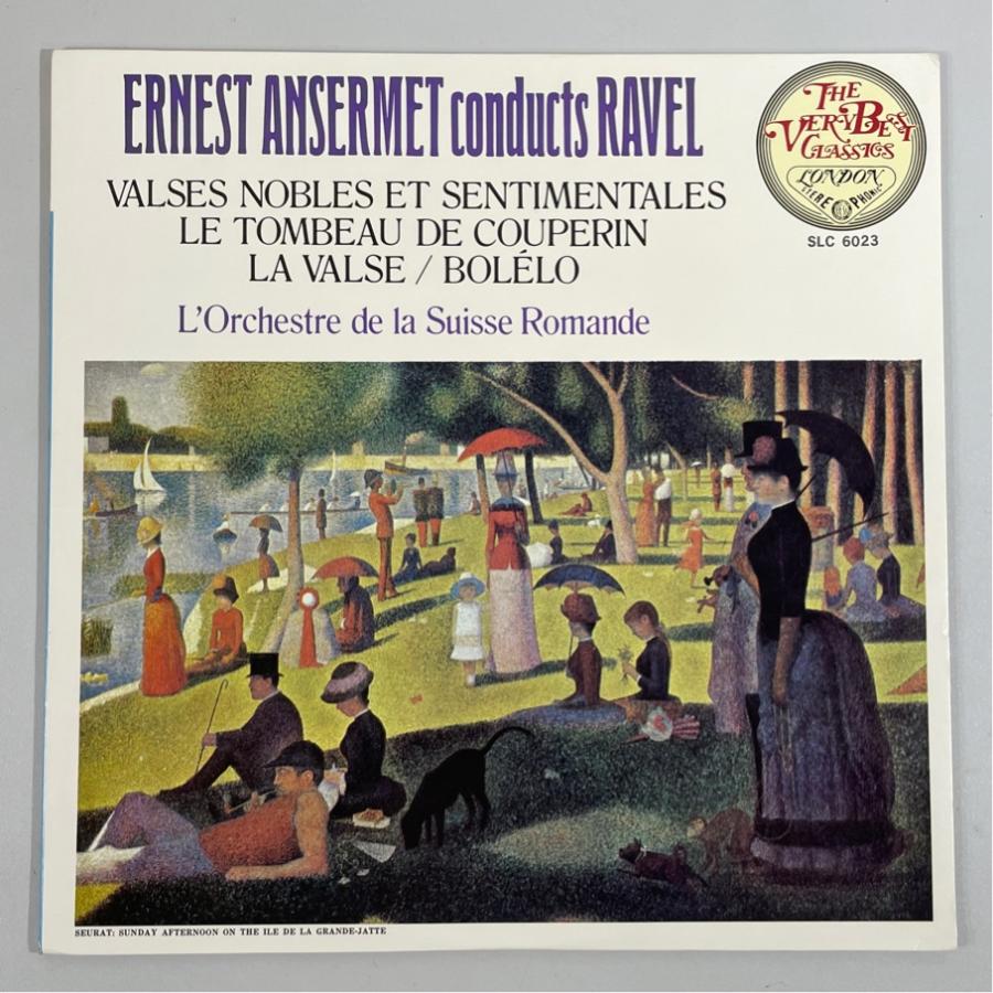 SLC 6023  アンセルメ・ラヴェル名演集 スイス・ロマンド管弦楽団 洗浄済 LP | 