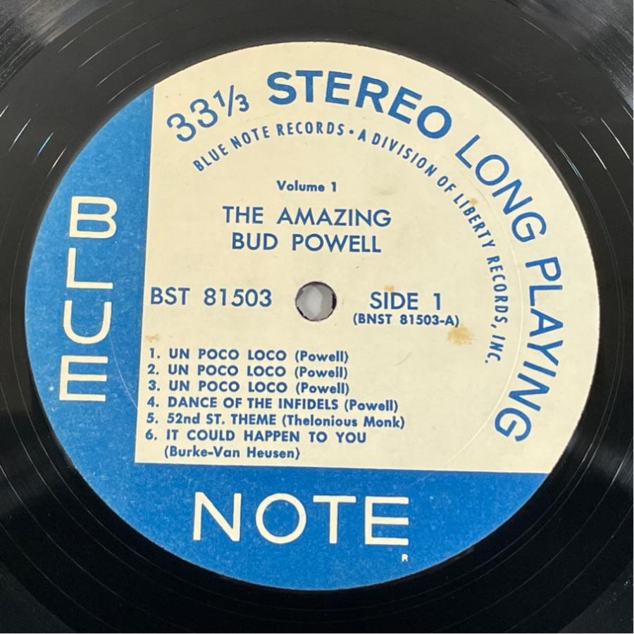 BST 81503 / BLP 1503 シュリンクあり The Amazing Bud Powell Volume 1 洗浄済 LP |  | 02