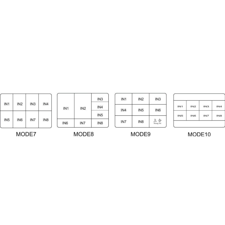 Hdmi 8対1マルチビューワー シームレススイッチ リモコン付 4k出力 Blmulti81 4k Blmulti81 4k アイシル 通販 Yahoo ショッピング