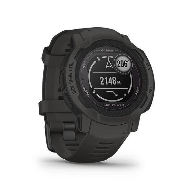 GARMIN（ガーミン） Instinct 2 Dual Power Graphite 010-02627-40