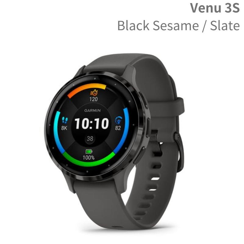 GARMIN ガーミン Venu 3S Black Sesame / Slate 第5世代光学式 GARMIN ガーミン Venu 3S Black Sesame / Slate 第5世代光学式