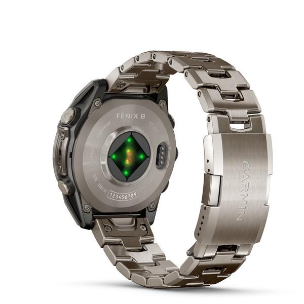 GARMIN 美品 GARMIN(ガーミン)fenix 8 Sapphire AMOLED 47mm Carbon Gray