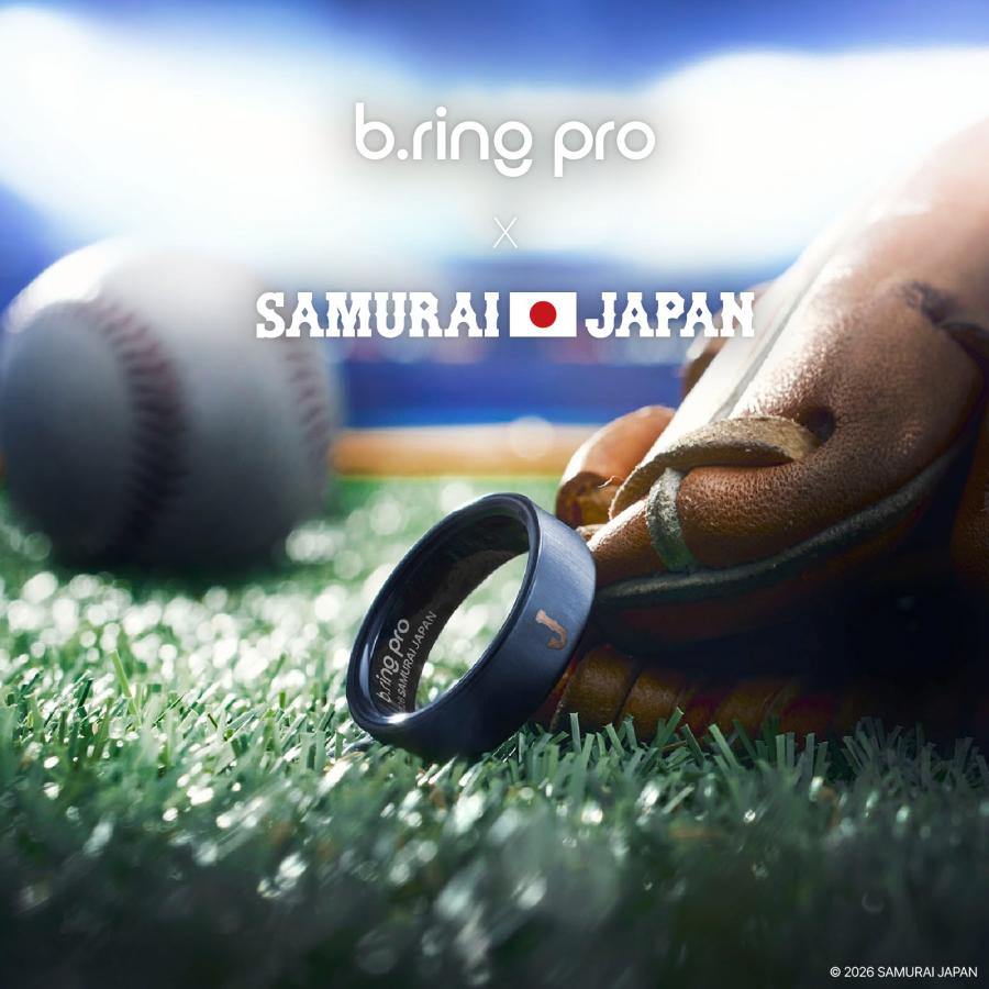 侍ジャパン×b.ring コラボ スマートリング ステンレススチール 数量