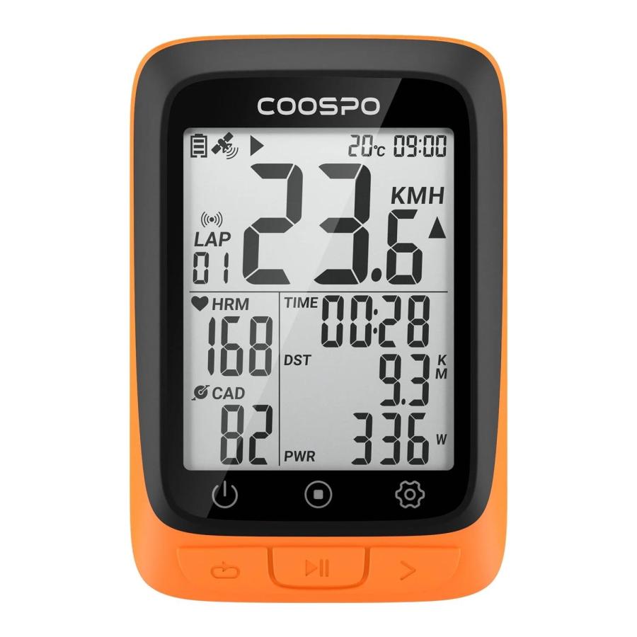 COOSPO BC107 GPS サイクルコンピューター クースポ バイク