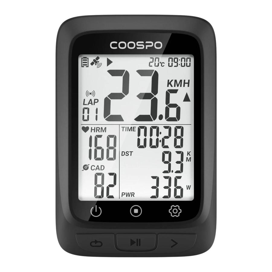 COOSPO BC107 GPS サイクルコンピューター クースポ バイク