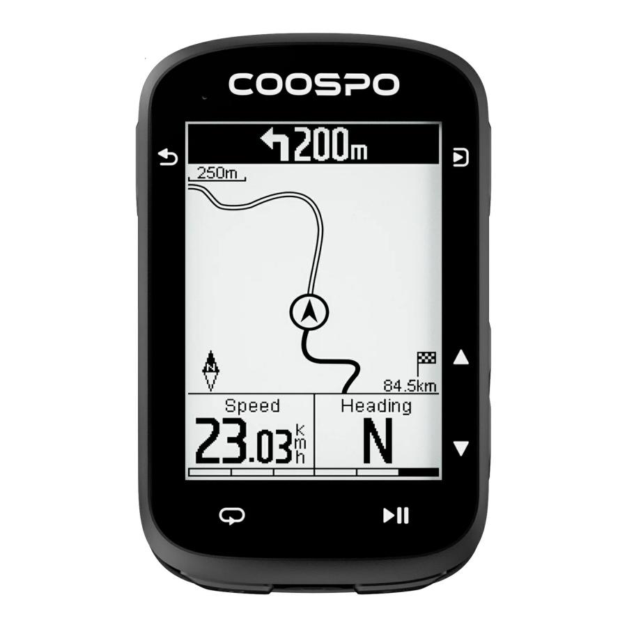 COOSPO CS500 日本語対応 GPS サイクルコンピューター クースポ バイク