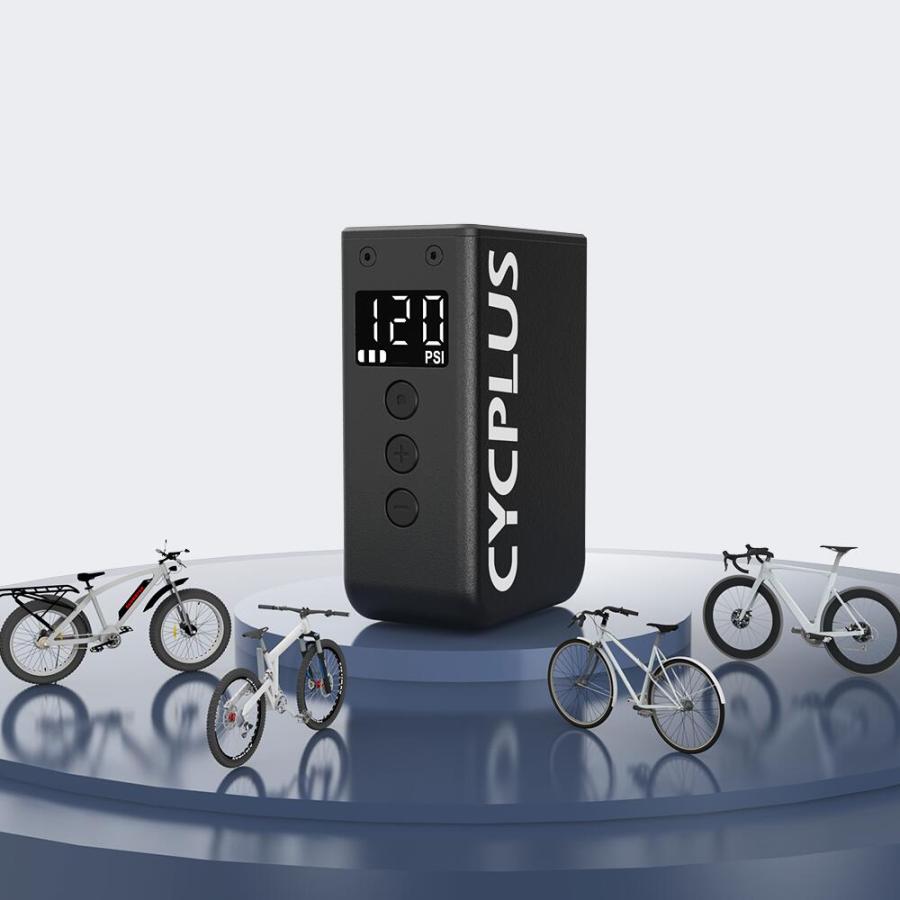 CYCPLUS AS2 Pro Max 最大空気圧 8.4kgf/cm2 8.4bar 120PSI 空気入れ