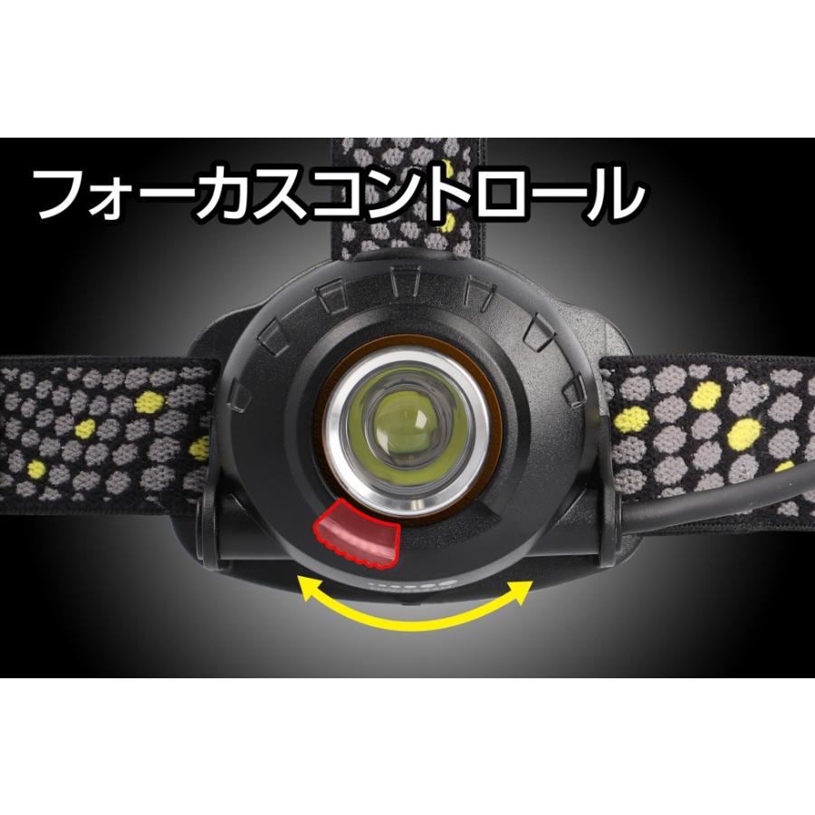 GENTOS（ジェントス） HLP-2504 ヘッドライト 登山 キャンプ 防災