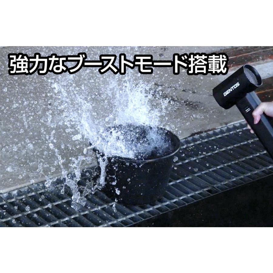 GENTOS（ジェントス） HYT-EX 充電式 大型ブロワー 疾風（はやて）USB