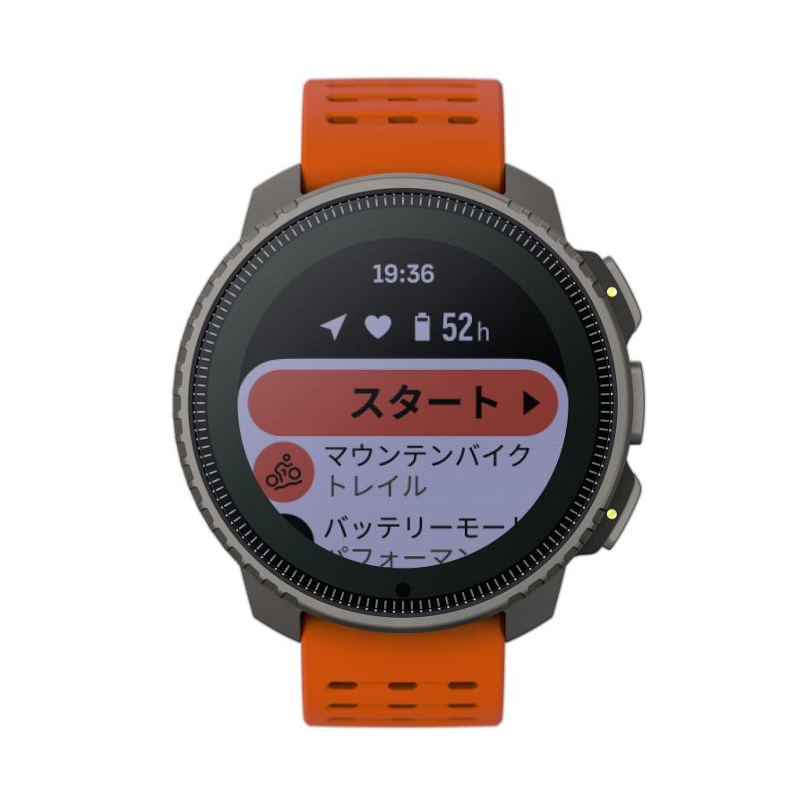SUUNTOスント VERTICAL 腕時計 オレンジ チタン製 新品