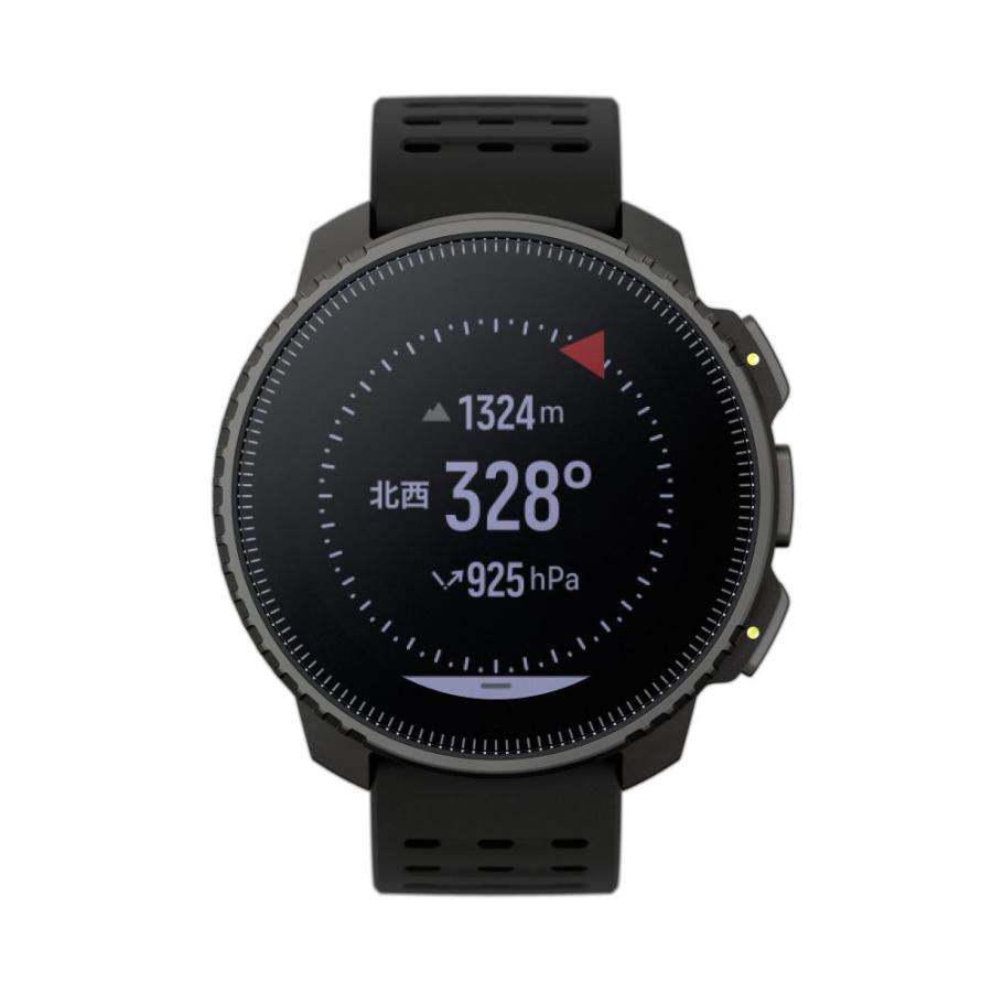 SUUNTO（スント） 液晶保護フィルム付 VERTICAL All Black (スント