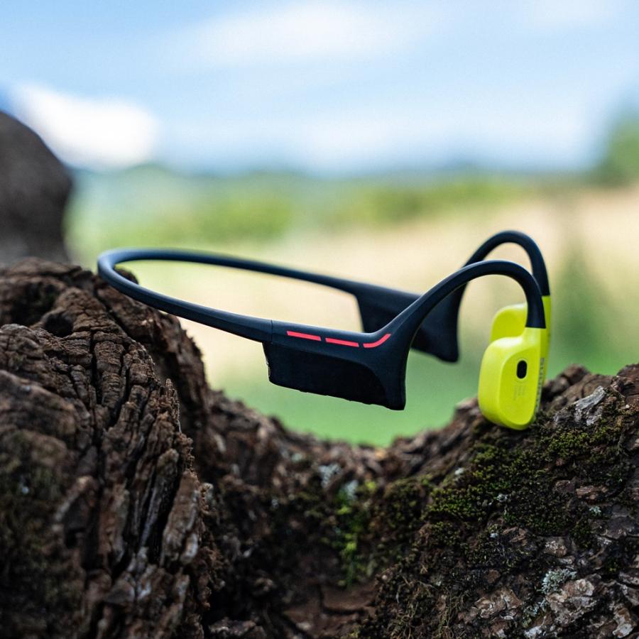 ⭐️ほぼ未使用⭐️ SUUNTO WING 骨伝導イヤホン ライム ブラック 超美品 SUUNTO Suunto Wing Lime プレミアムオープンイヤースポーツ