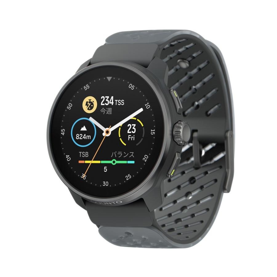 【液晶無傷・2024年9月購入】SUUNTO RACE S 予備フィルム付 SUUNTO（スント） 液晶保護フィルム付 SUUNTO RACE S Titanium