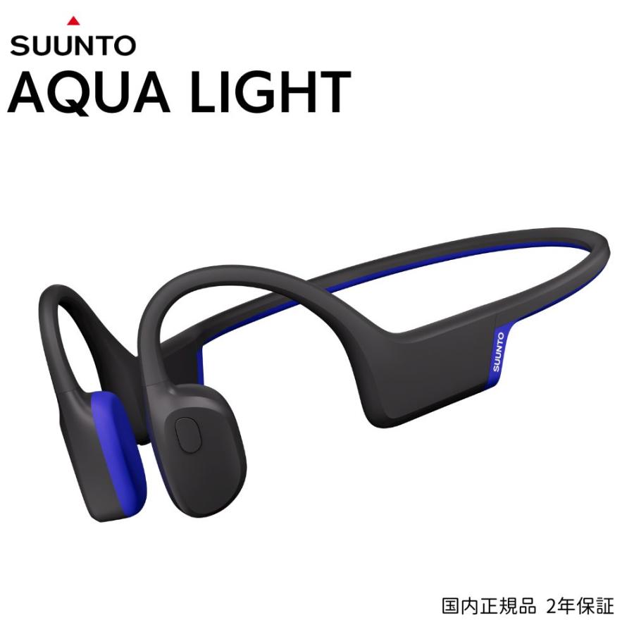 SUUNTO（スント） Suunto AQUA LIGHT Tidal Black 高耐久性骨伝導 