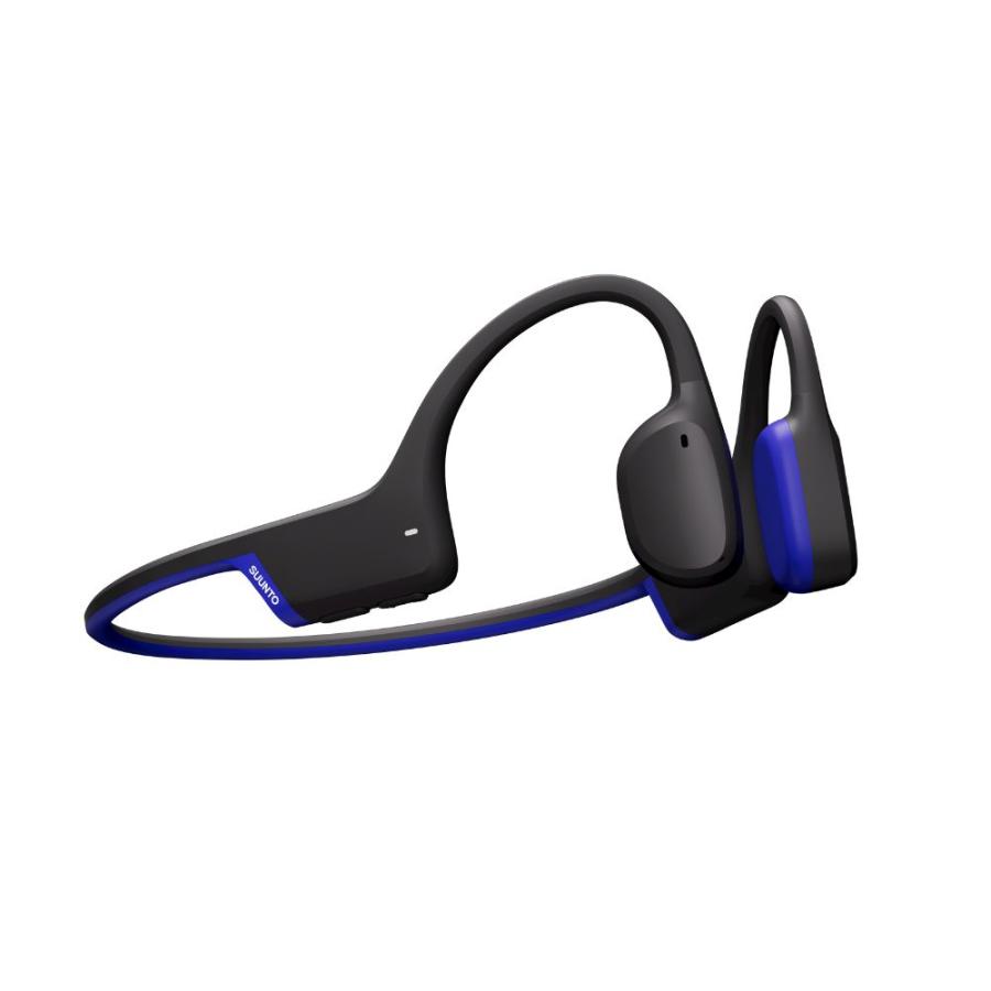 イヤホン SUUNTO AQUA LIGHT Tidal Black SUUNTO（スント） Suunto AQUA LIGHT Tidal Black 高耐久性骨伝導