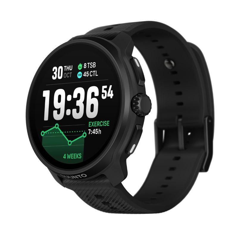 SUUNTO RACE 2 オールブラック 国内正規品 新品 未開封品 SUUNTO（スント） 液晶保護フィルム付 RACE 2 All Black レース 2