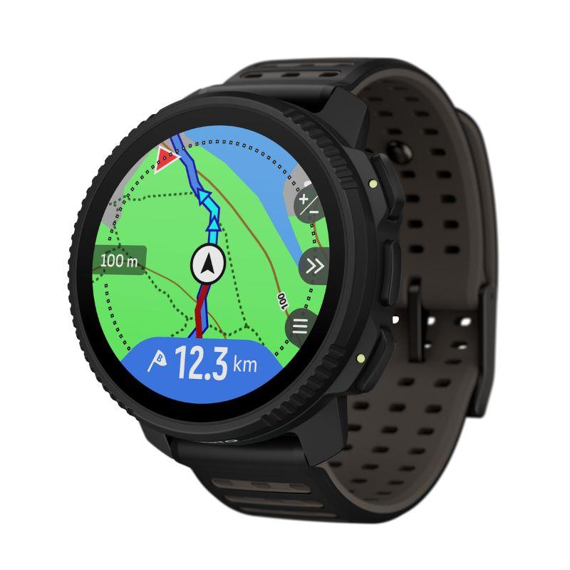 液晶保護フィルム付 SUUNTO スント VERTICAL 2 Black スント ヴァーティカル 2 ブラック 国内正規品 SS051204000 日本全国送料・代引手数料無料の画像
