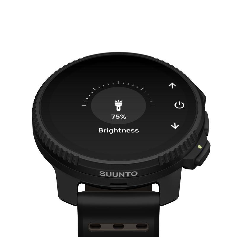 液晶保護フィルム付 SUUNTO スント VERTICAL 2 Black スント ヴァーティカル 2 ブラック 国内正規品 SS051204000 日本全国送料・代引手数料無料の画像