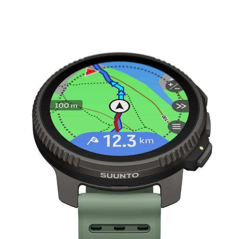 液晶保護フィルム付 SUUNTO スント VERTICAL 2 TITANIUM Sage スント ヴァーティカル 2 チタニウム セージ 国内正規品 SS051209000 送料・代引手数料無料の画像
